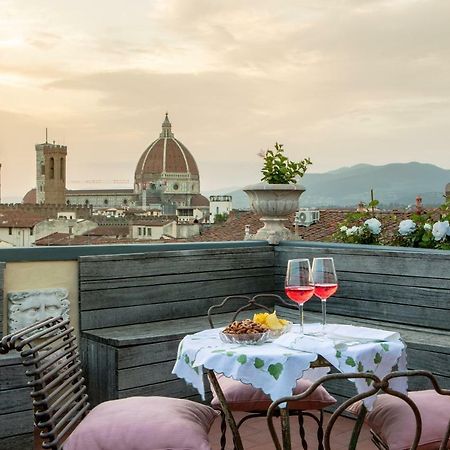 Ferienwohnung Luxury Panoramic Terrace Florenz Exterior foto