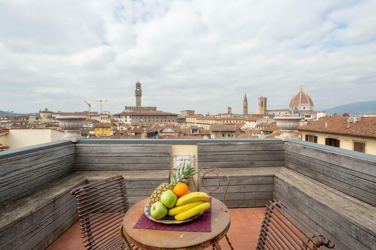 Ferienwohnung Luxury Panoramic Terrace Florenz Exterior foto