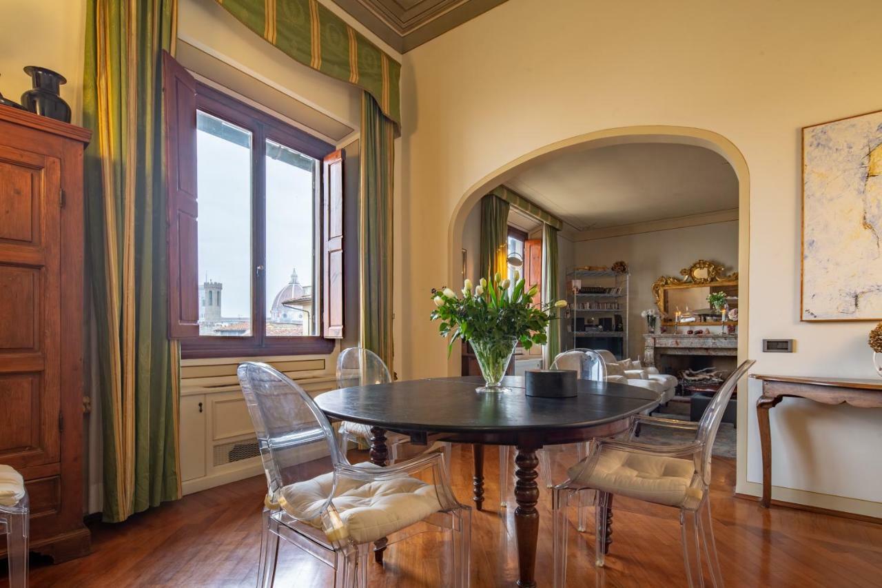 Ferienwohnung Luxury Panoramic Terrace Florenz Exterior foto