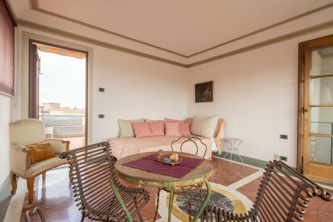 Ferienwohnung Luxury Panoramic Terrace Florenz Exterior foto