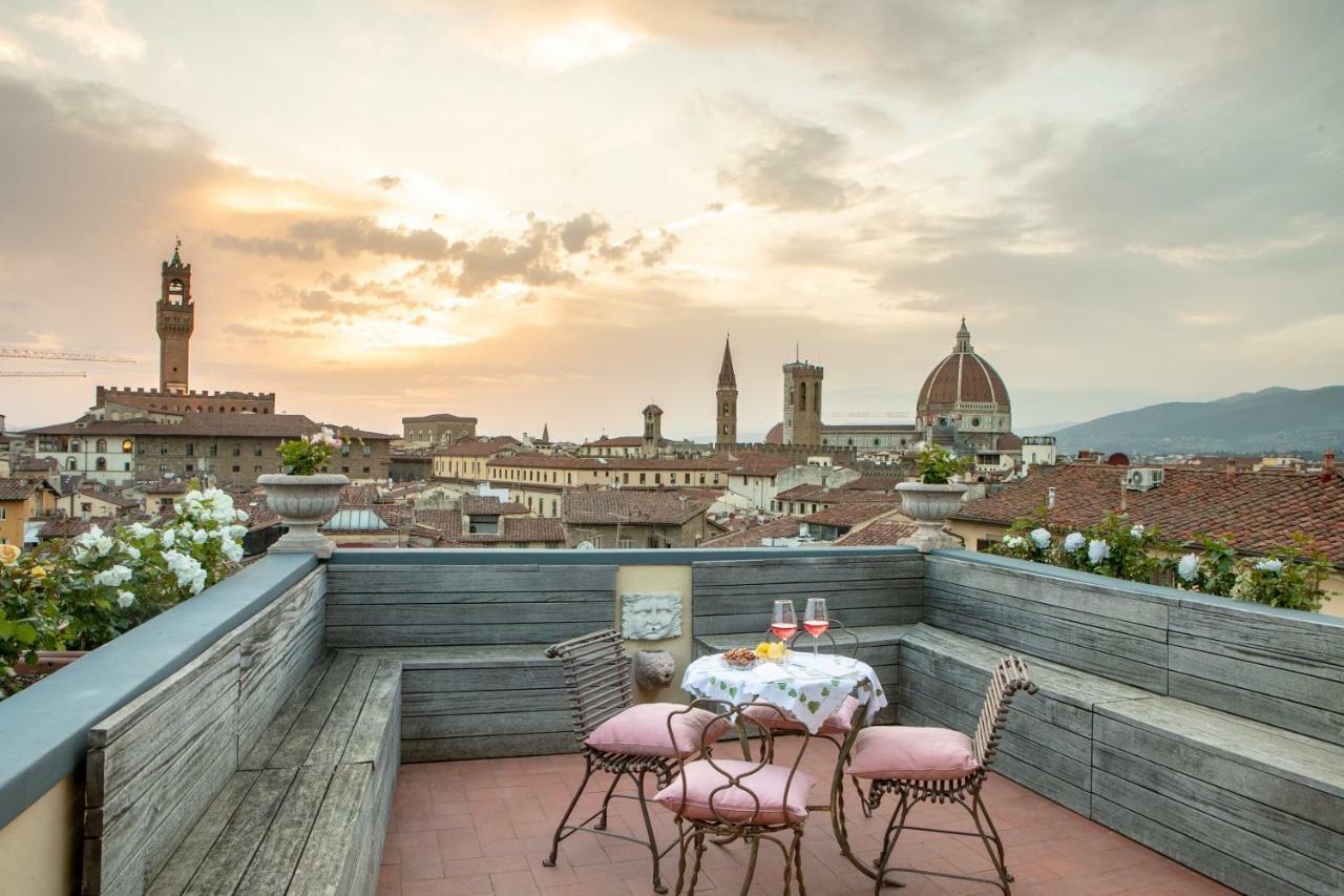 Ferienwohnung Luxury Panoramic Terrace Florenz Exterior foto