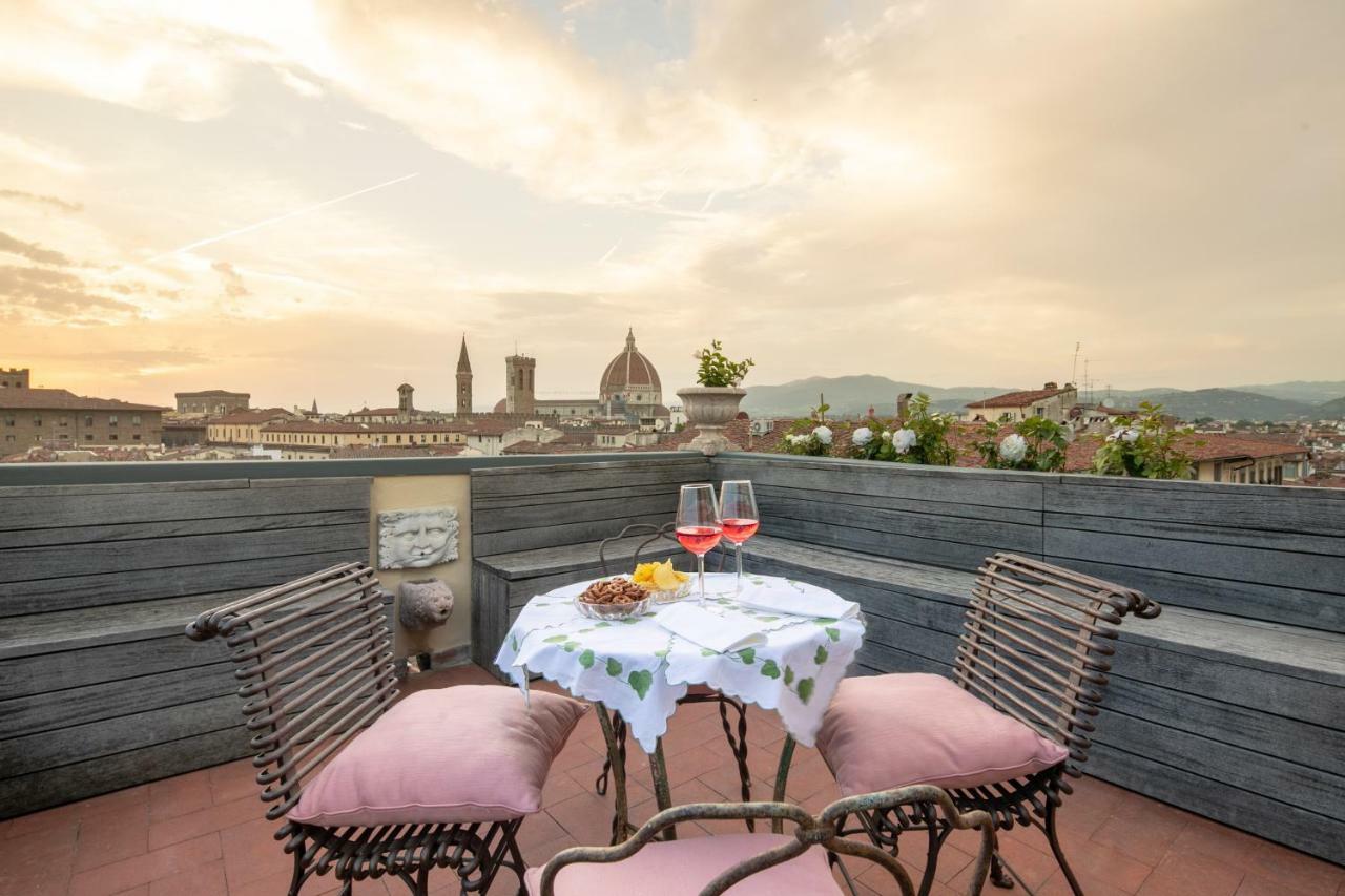 Ferienwohnung Luxury Panoramic Terrace Florenz Exterior foto